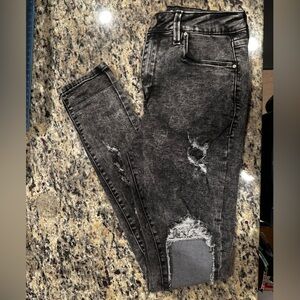 Refuge Miami High Rise Super Skinny Jeans – Distressed Black – Size 5
